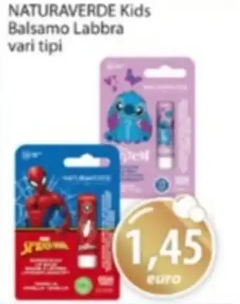 Acqua & Sapone NATURAVERDE Kids Balsamo Labbra offerta
