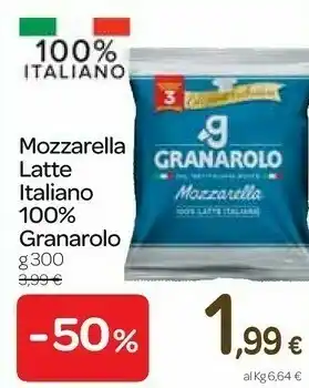 Carrefour Express Mozzarella latte italiano offerta