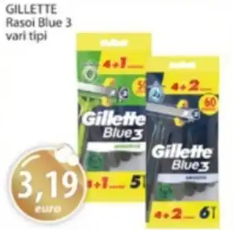 Acqua & Sapone GILLETTE Rasoi Blue 3 offerta