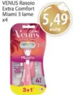 Acqua & Sapone VENUS Rasoio Extra Comfort Miami 3 lame offerta