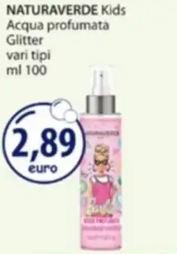 Acqua & Sapone NATURAVERDE Kids Acqua profumata Glitter offerta
