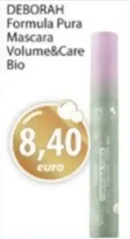 Acqua & Sapone DEBORAH Formula Pura Mascara Volume&Care Bio offerta