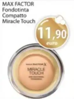Acqua & Sapone MAX FACTOR Fondotinta Compatto Miracle Touch offerta