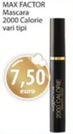 Acqua & Sapone MAX FACTOR Mascara 2000 Calorie offerta