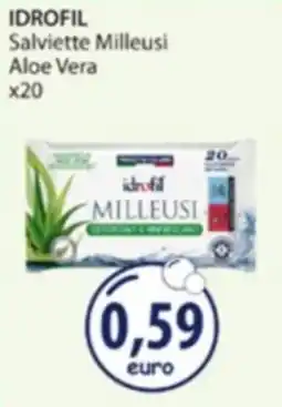 Acqua & Sapone IDROFIL Salviette Milleusi Aloe Vera x20 offerta