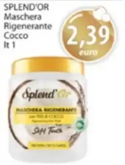 Acqua & Sapone SPLEND'OR Maschera Rigenerante Cocco offerta