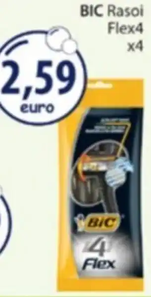 Acqua & Sapone BIC Rasoi Flex4 offerta