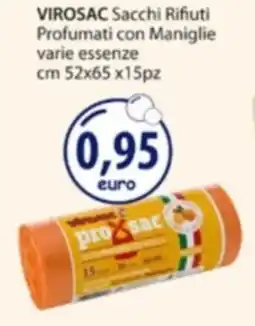 Acqua & Sapone VIROSAC Sacchi Rifiuti Profumati con Maniglie offerta