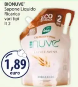 Acqua & Sapone BIONUVE Sapone Liquido Ricarica offerta