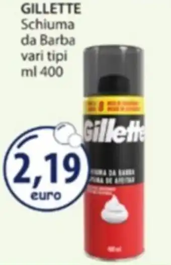 Acqua & Sapone GILLETTE Schiuma da Barba offerta