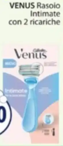 Acqua & Sapone VENUS Rasoio Intimate con 2 ricariche offerta