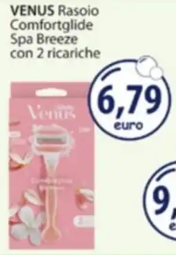 Acqua & Sapone VENUS Rasoio Comfortglide Spa Breeze con 2 ricariche offerta