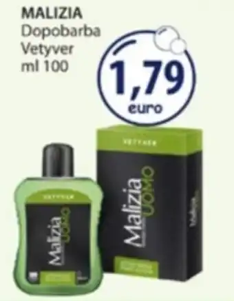 Acqua & Sapone MALIZIA Dopobarba Vetyver offerta