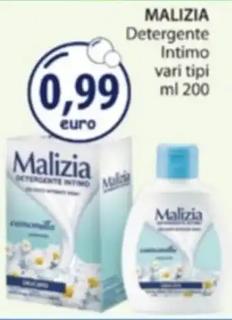 Acqua & Sapone MALIZIA Detergente Intimo offerta