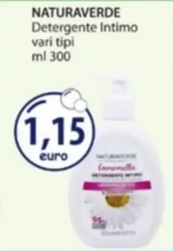 Acqua & Sapone NATURAVERDE Detergente Intimo offerta