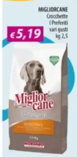 Acqua & Sapone MIGLIORCANE Crocchette I Preferiti offerta