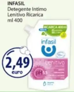 Acqua & Sapone INFASIL Detegente Intimo Lenitivo Ricarica offerta