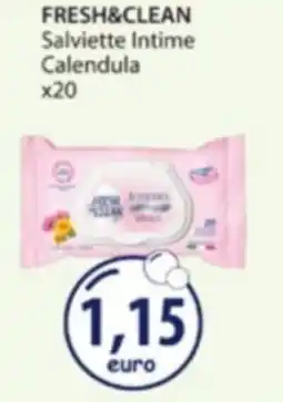 Acqua & Sapone FRESH&CLEAN Salviette Intime Calendula x20 offerta