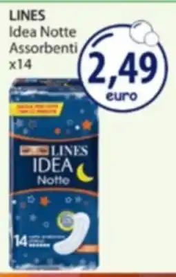 Acqua & Sapone LINES Idea Notte Assorbenti x14 offerta