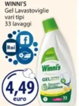 Acqua & Sapone WINNI'S Gel Lavastoviglie offerta