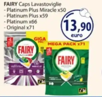 Acqua & Sapone FAIRY Caps Lavastoviglie offerta