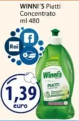 Acqua & Sapone WINNI'S Piatti Concentrato offerta
