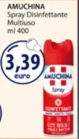 Acqua & Sapone AMUCHINA Spray Disinfettante Multiuso offerta