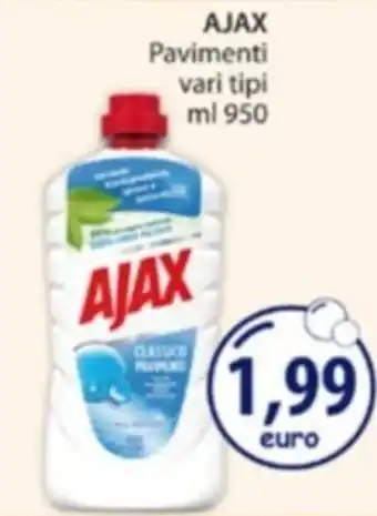 Acqua & Sapone AJAX Pavimenti offerta