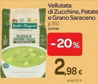 Carrefour Express Vellutata di zucchine, patate e grano saraceno offerta