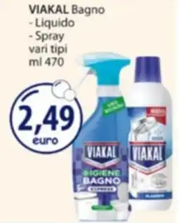 Acqua & Sapone VIAKAL Bagno Liquido, Spray offerta