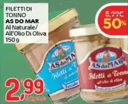 Crai Filetti di tonno as do mar al naturale/ all'olio di oliva offerta