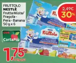 Crai Fruttolo nestle frutta mista/ fragola, pera, banana offerta
