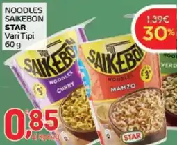 Crai Noodles saikebon STAR offerta