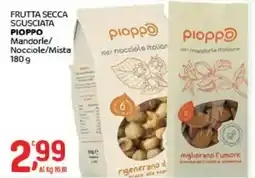 Crai Frutta secca sgusciata pioppo mandorle/ nocciole/mista offerta