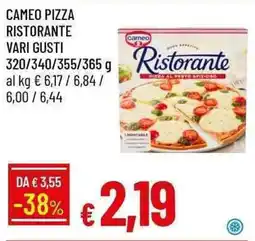 Galassia Cameo pizza ristorante offerta