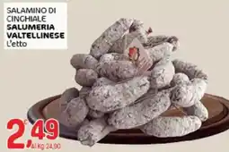 Crai Salamino di cinghiale salumeria valtellinese offerta