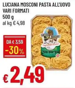 Galassia Luciana mosconi pasta all'uovo offerta
