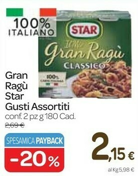 Il mio gran ragù classico 360 g(ml)