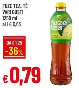 Galassia Fuze tea, tè offerta