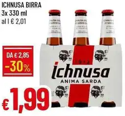Galassia Ichnusa birra offerta