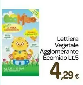 Carrefour Express Lettiera vegetale agglomerante offerta