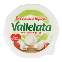 Spazio Conad BOCCONCINI RIPIENI CON CREMA DI LATTE VALLELATA offerta