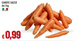 Galassia Carote sacco offerta