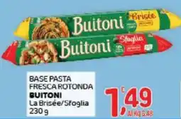 Crai Base pasta fresca rotonda buitoni la brisée/sfoglia offerta