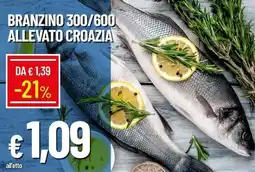 Galassia Branzino 300/600 allevato croazia offerta