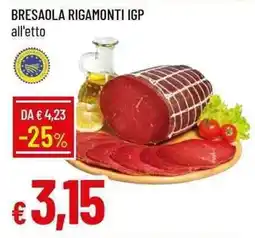 Galassia Bresaola rigamonti IGP offerta