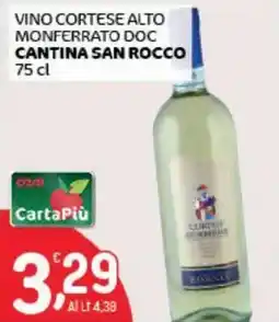 Crai Vino cortese alto monferrato doc CANTINA SAN ROCCO offerta