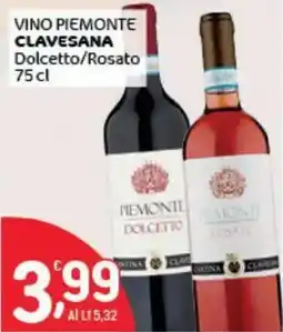 Crai Vino piemonte clavesana dolcetto/rosato offerta