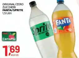 Crai Original/zero zuccheri FANTA/SPRITE offerta