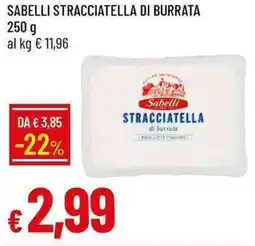 Galassia Sabelli stracciatella di burrata offerta